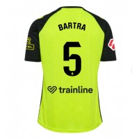 Camiseta Real Betis Marc Bartra #5 Segunda Equipación Replica 2024-25 mangas cortas